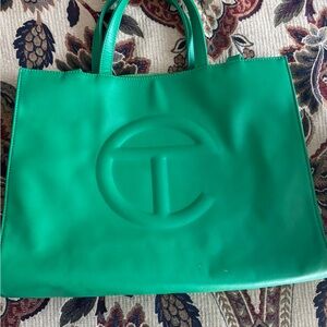 Telfar Vibrant Green Tote Bag